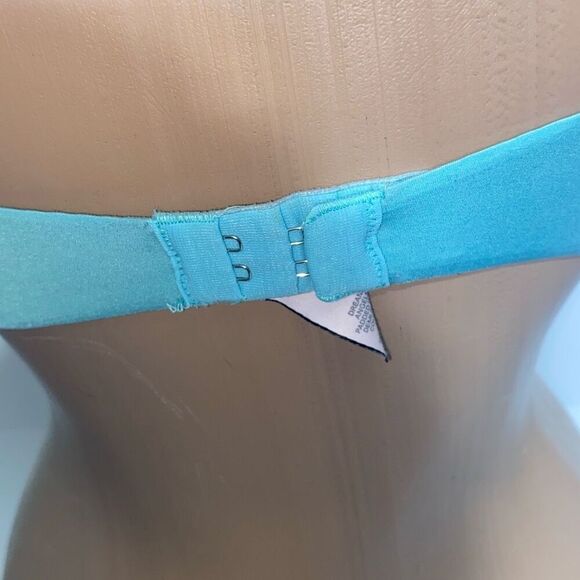 Victoria's Secret Women's Blue Dream Angels Padded Demi Bra Size 34B - Picture 6 of 8
